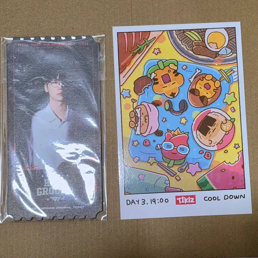 [BUNJANG] T1 Homeground 2nd Day Original Ticket & 3rd Day Membership Postcard Set / T1 홈그 2일 오지널티켓 3일 멤버쉽엽서