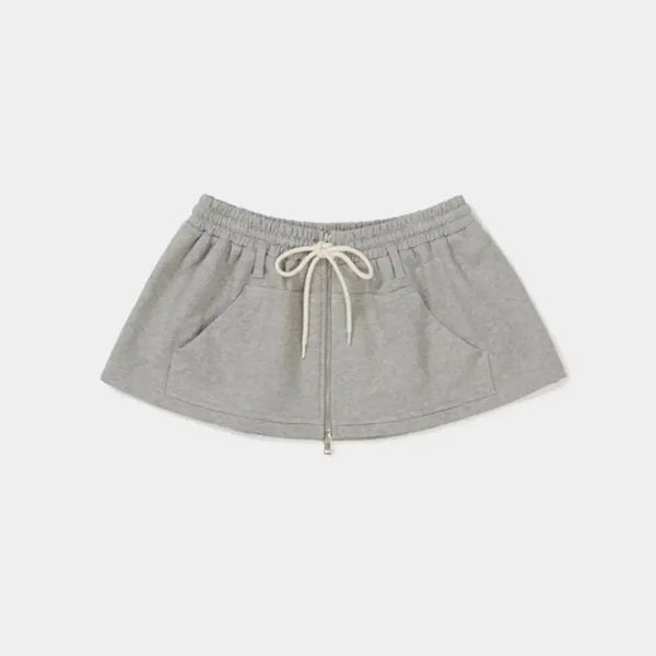[BUNJANG] LCDC Zip-Up Skirt Gray / lcdc 집업 스커트 그레이
