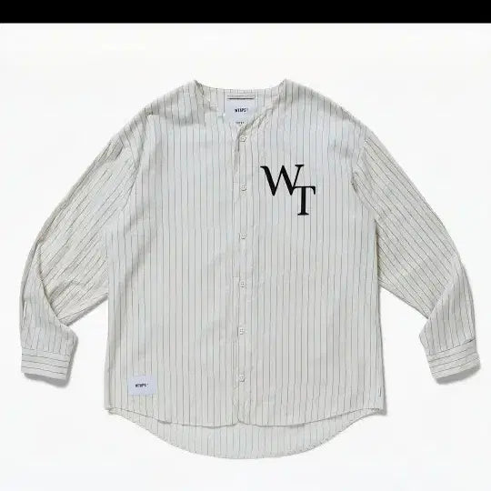 [BUNJANG] WTAPS League Shirt Ecru Size 3 / 더블탭스 WTAPS 리그셔츠