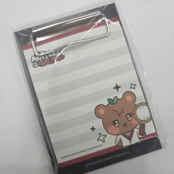 [BUNJANG] ANITIZ Jjongbear Memo Pad / 애니티즈 쫑베어 메모패드