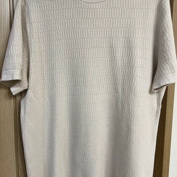 [BUNJANG] Theory Men's Short Sleeve Knit M / 띠어리 남성 반팔 니트 M