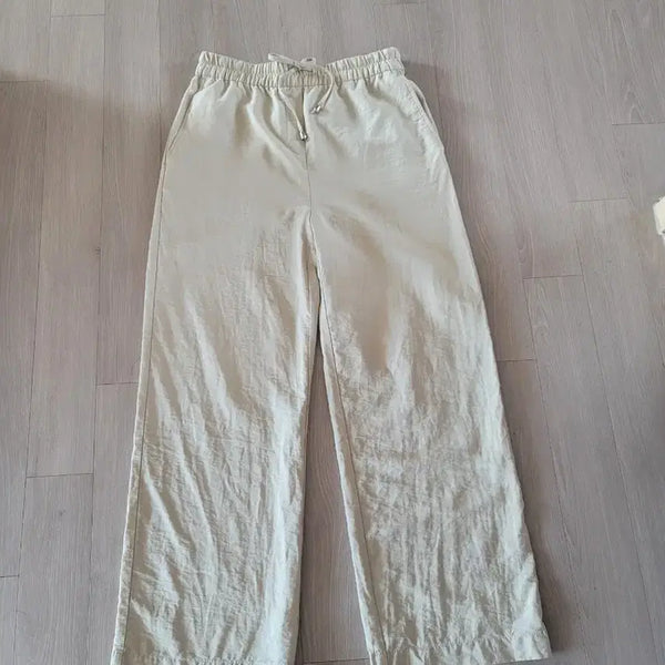 [BUNJANG] Rayon Wide Pants / [66]레이온 와이드 바지