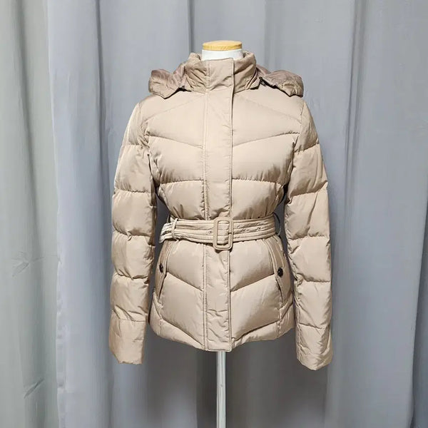 [BUNJANG] Marina Yachting Women's Duck Down Belted Padding Size 90 / 마리나요팅 여성 덕다운 벨티드 패딩 90