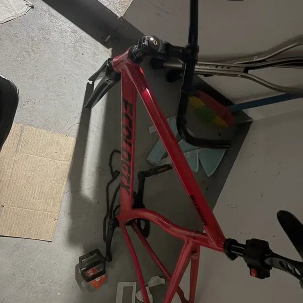 [BUNJANG] Ecologix Bicycle Frame Red / ECOLOGIX 자전거 프레임 레드