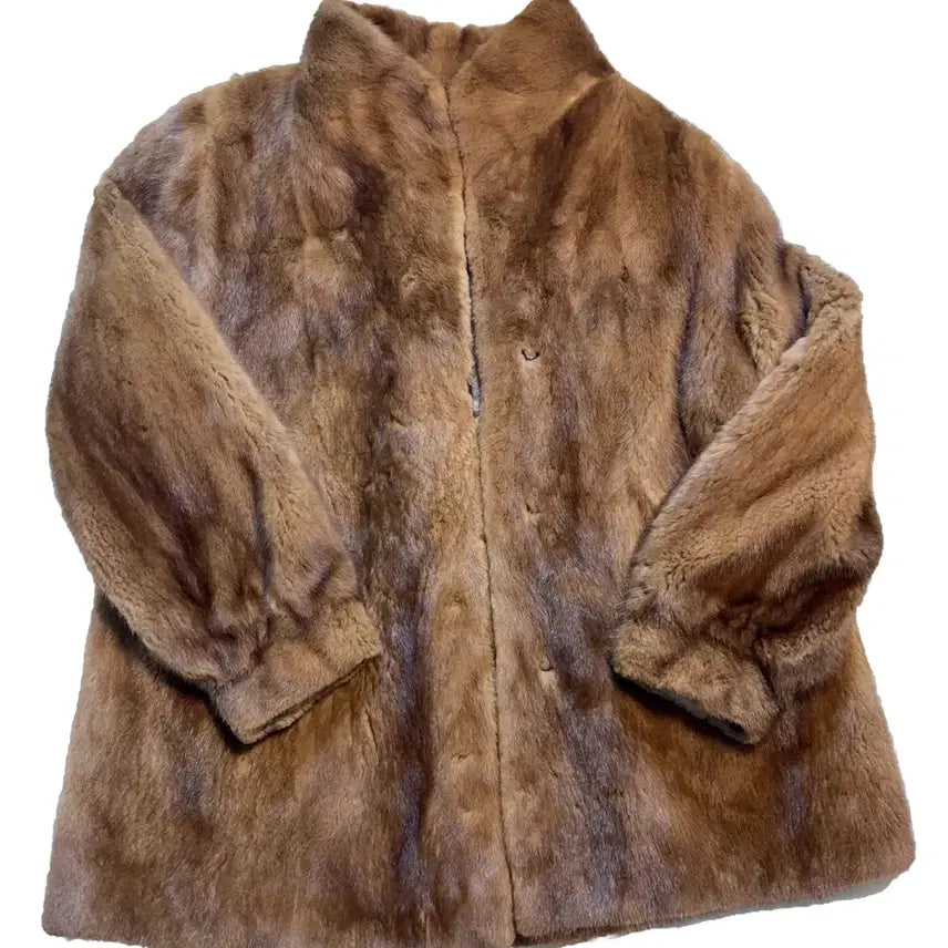 [BUNJANG] Gukjemopy Royal Line Mink Coat / 국제모피 로열라인 밍크코트