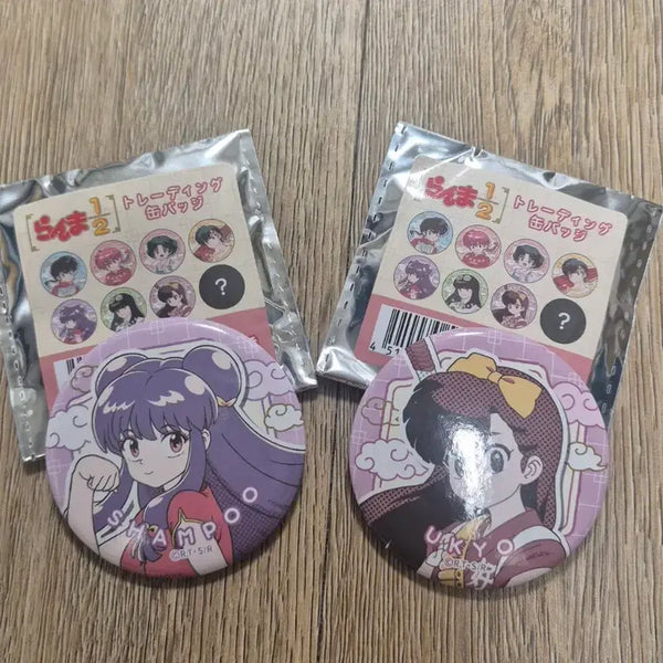 [BUNJANG] Ranma 1/2 Shampoo Ukyo Badge / 란마 2분의1 샴푸 우교 뱃지