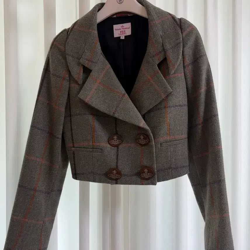 [BUNJANG] Vivienne Westwood Cropped Jacket / 비비안웨스트우드 크롭 자켓