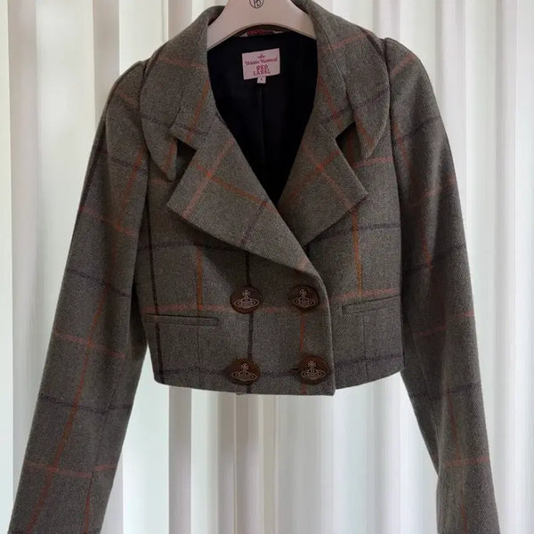 [BUNJANG] Vivienne Westwood Cropped Jacket / 비비안웨스트우드 크롭 자켓