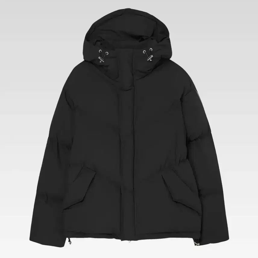 [BUNJANG] Afterpray Shell Hoodie Puffer Down Jacket Black / 애프터프레이 쉘후디 푸퍼다운 재킷
