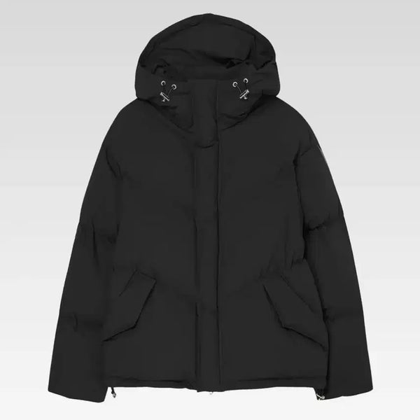 [BUNJANG] Afterpray Shell Hoodie Puffer Down Jacket Black / 애프터프레이 쉘후디 푸퍼다운 재킷