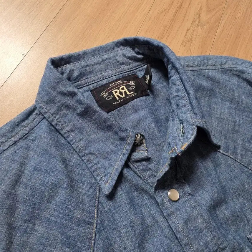 [BUNJANG] RRL Denim Shirt Size 3 / rrl 데님셔츠 3사이즈