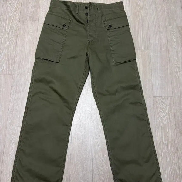 [BUNJANG] RRL P-44 Herringbone Monkey Pants / [34/32]RRL p-44 헤링본 팬츠 몽키팬츠 HBT