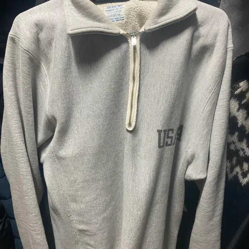 [BUNJANG] Warehouse Half Zip-Up M / 웨어하우스 하프 집업 M