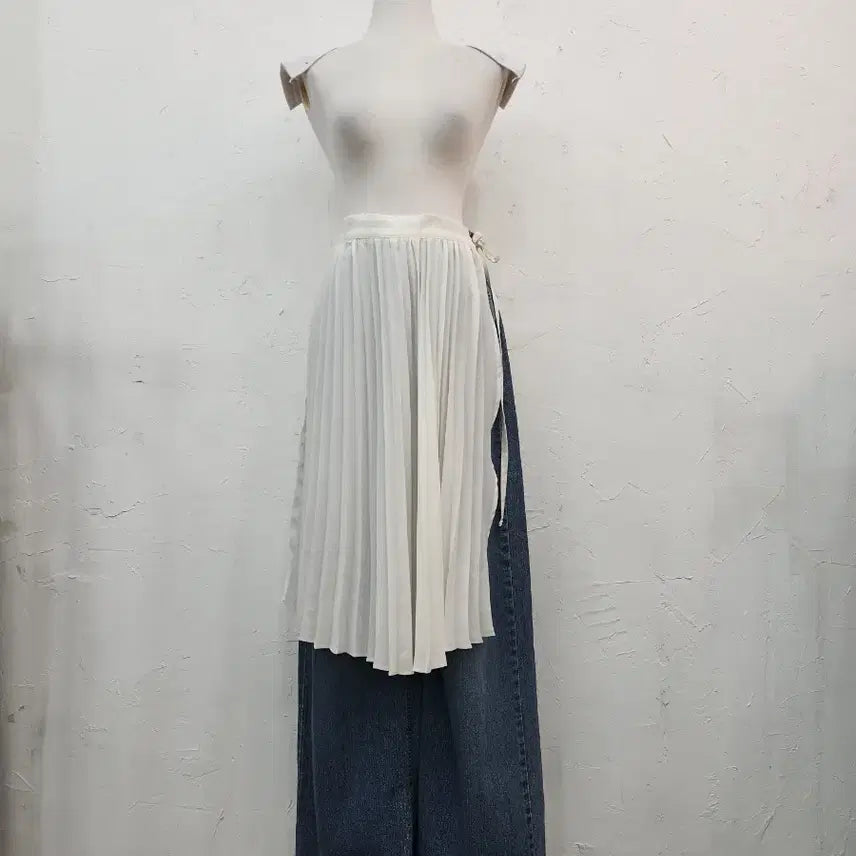 [BUNJANG] Pleated Layered Skirt / 플리츠 레이어드용스커트