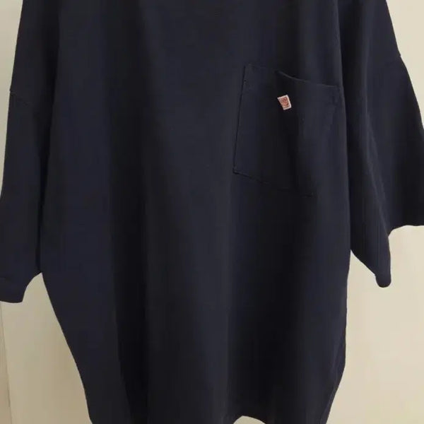 [BUNJANG] DanToon Navy Pocket Oversized T-Shirt Medium / 단톤 네이비 포켓 오버핏 반팔티 M사이즈