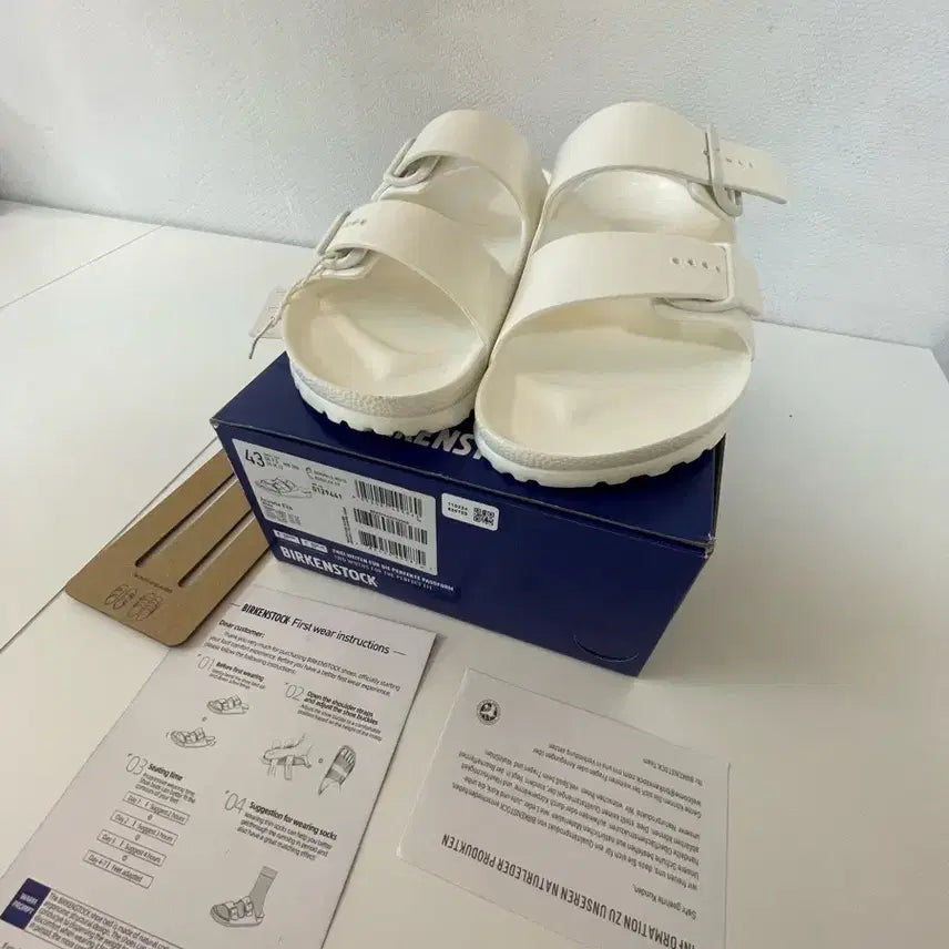 [BUNJANG] Birkenstock Arizona EVA White 280 / 버켄스탁 아리조나 에바 화이트 280 새상품