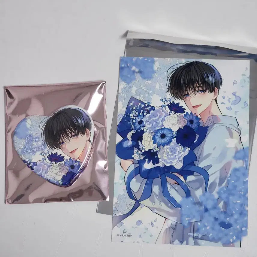 [BUNJANG] Tamon Tamon Tamon O Uri Bromide & Heart Can Badge / Postcard Photo / 타몬군 지금 어느쪽 오우리 브로마이드& 하트 캔뱃지 / 엽서 인화사진