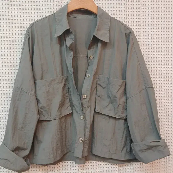 [BUNJANG] Gray Shirt Free Size / 그레이  셔츠  free