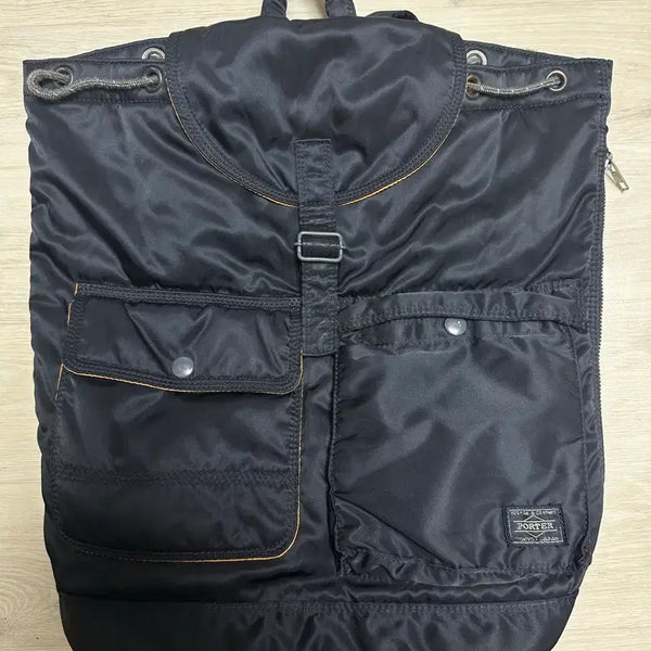 [BUNJANG] Porter Yoshida Tanker Rucksack Black Backpack / PORTER 요시다 포터 탱커 럭색 블랙 백팩