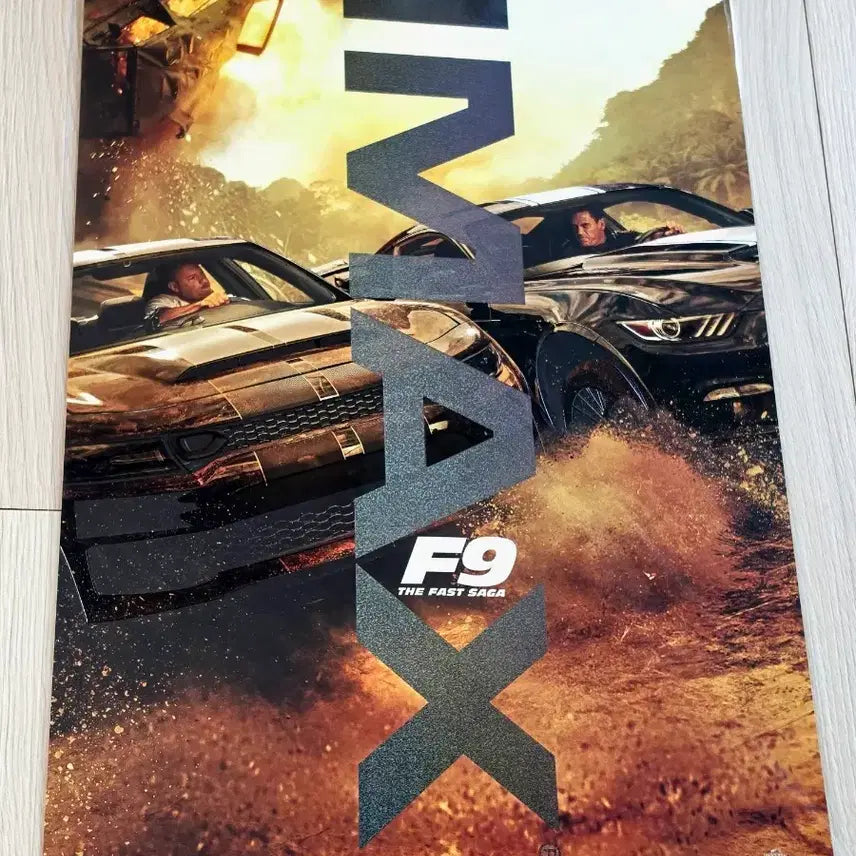 [BUNJANG] Fast & Furious 9 F9 IMAX Poster (A3) / [전용박스포장]영화 분노의질주9 F9 아이맥스 포스터(A3)
