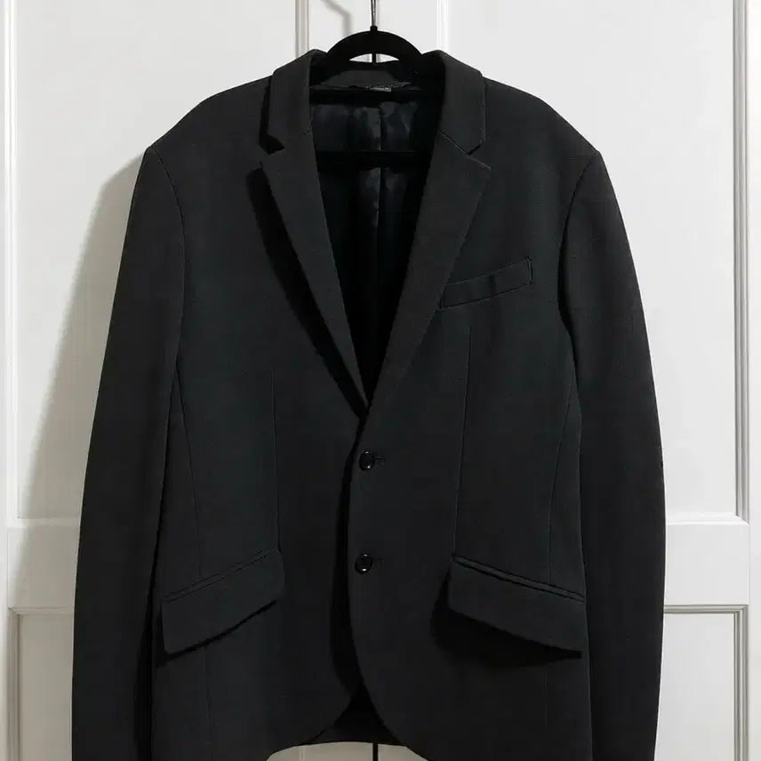 [BUNJANG] Armani Exchange Men's Wool Blend Blazer Charcoal Gray XL / 알마니익스체인지 남자 정장 자켓