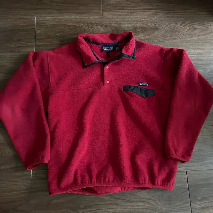 [BUNJANG] Vintage 90s Patagonia Synchilla Fleece Pullover Red Large / 90s 빈티지 파타고니아 신칠라 레드 라지