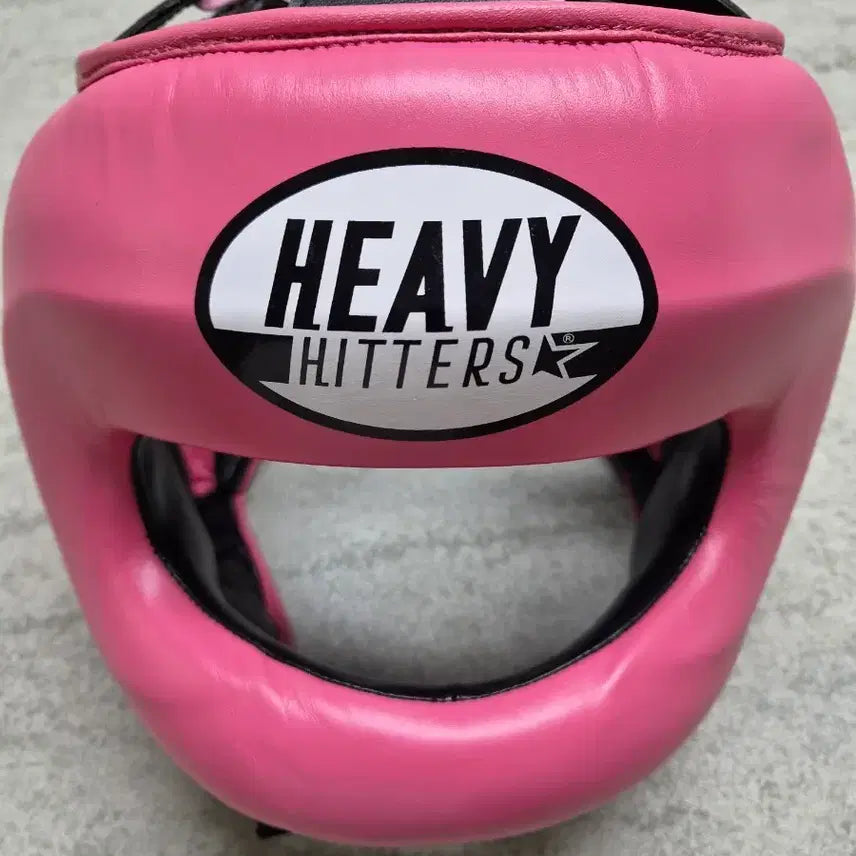 [BUNJANG] Heavy Heater Boxing Headgear Pink M / 헤비히터 복싱 헤드기어 핑크 M
