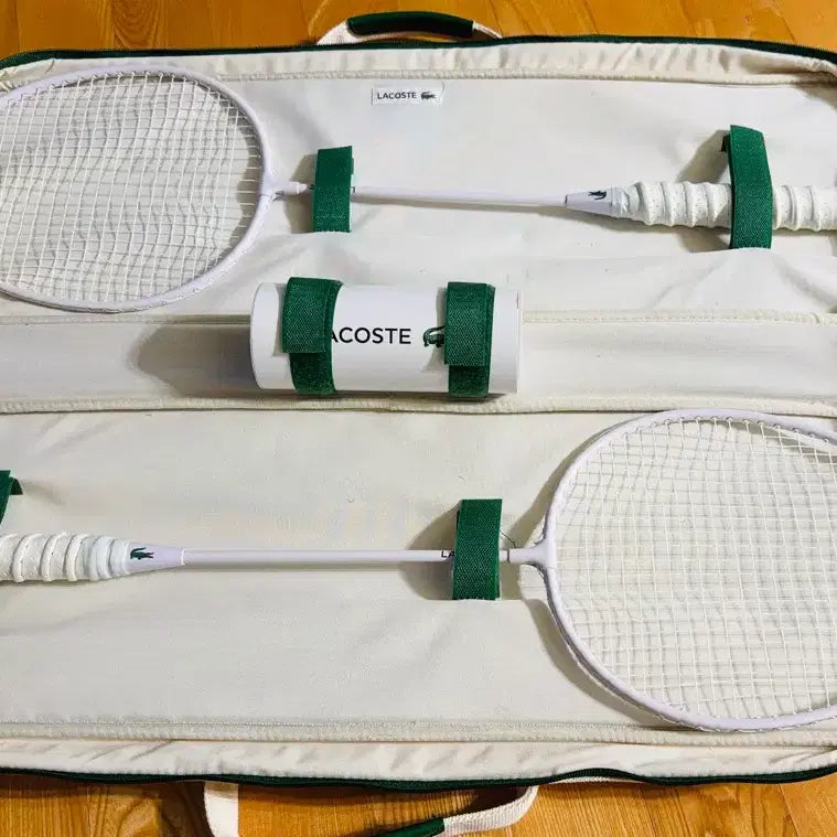 [BUNJANG] Lacoste Limited Edition Badminton Set / 라코스테 한정판 배드민턴세트