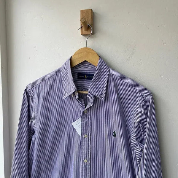 [BUNJANG] Polo Ralph Lauren Striped Shirt / 17813 - 폴로 랄프로렌 스트라이프 셔츠