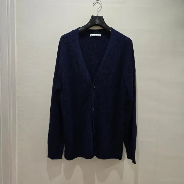 [BUNJANG] Acne Studios Navy Men's Cardigan XXL / 아크네스튜디오 네이비 남자 가디건 XXL
