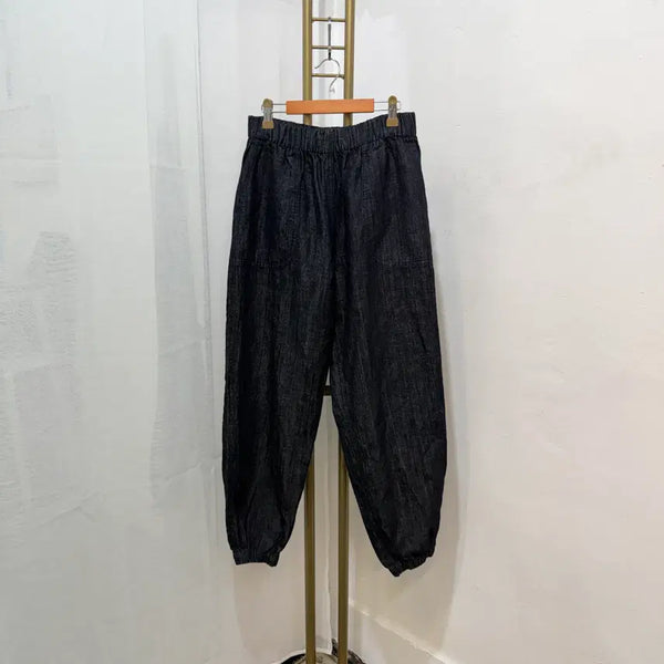 [BUNJANG] Nothing Written Raw Denim Jogger Pants / 낫띵리튼 조거팬츠 생지데님바지 데님조거 5128