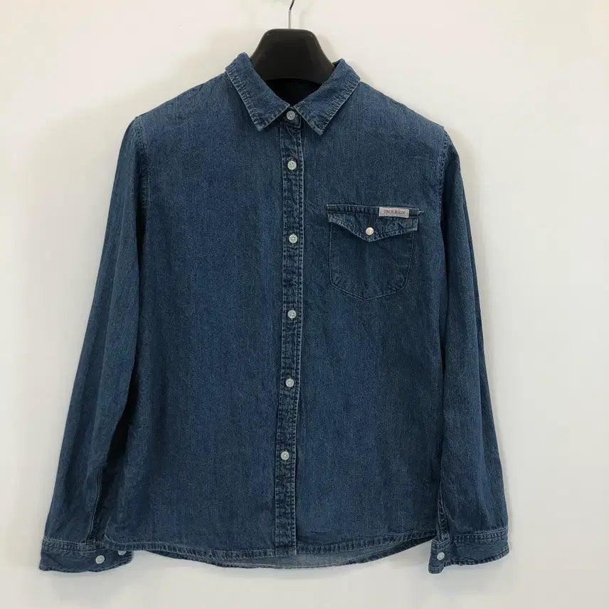 [BUNJANG] True Religion Western Denim Shirt M / 트루릴리전 웨스턴 데님셔츠 M