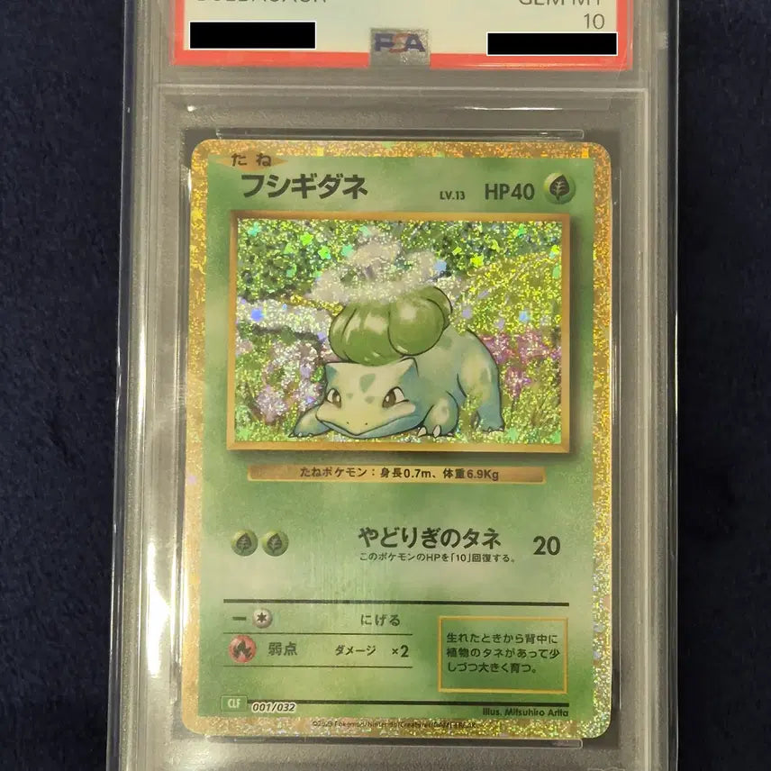 [BUNJANG] Pokemon TCG Bulbasaur Classic - PSA 10 Graded / [PSA10] 포켓몬 TCG 이상해씨 클래식
