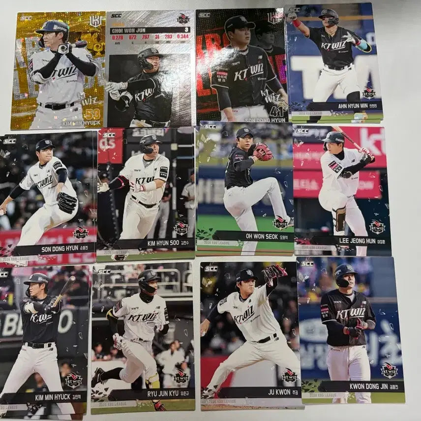 [BUNJANG] 2026 KBO Plus Card KT Wiz Bundle Set / 2026 kbo 플러스카드 kt위즈 일괄