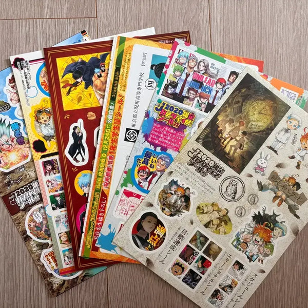 [BUNJANG] Shonen Jump Sticker Bundle Set / 소년점프 스티커 (일괄)