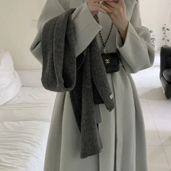 [BUNJANG] 100% Wool Handmade Coat / 울100% 핸드메이드 코트