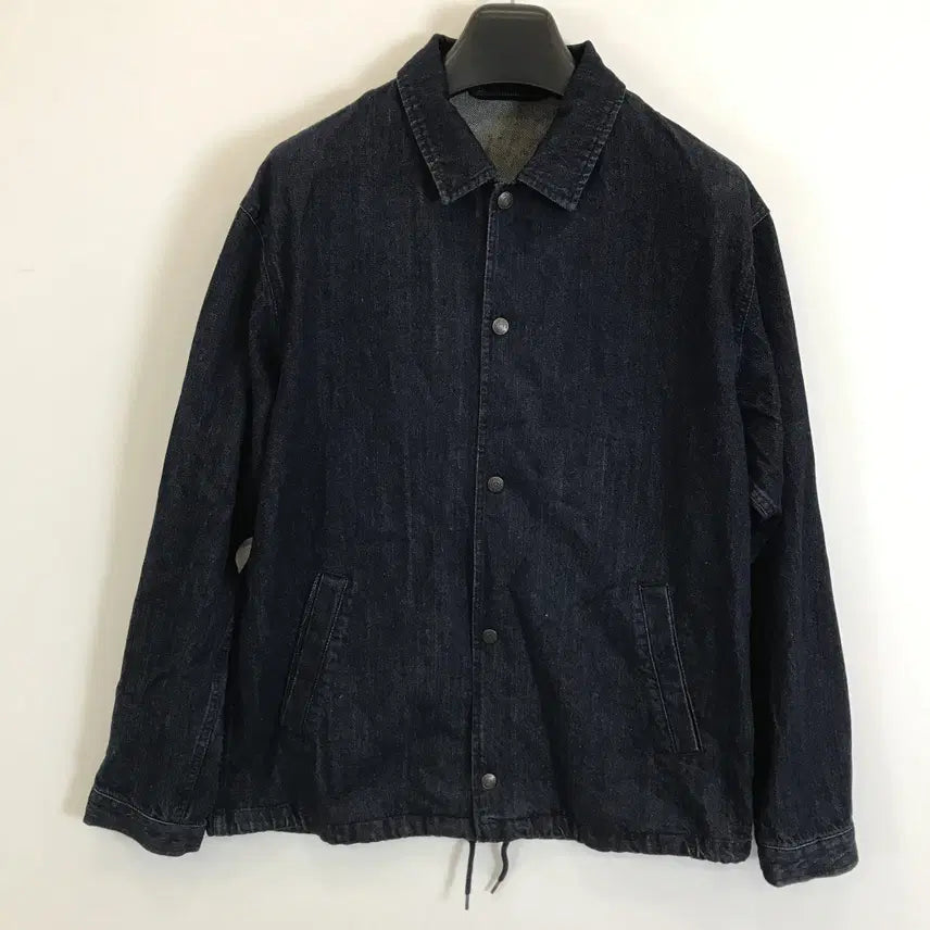[BUNJANG] GU Denim Coach Jacket Blue L / GU JPN 데님 코치자켓 [L]