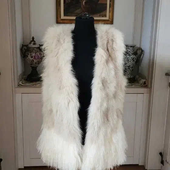 [BUNJANG] Roem Fox Fur Vest / 로엠 폭스 양털 베스트