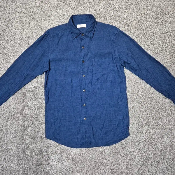 [BUNJANG] Uniqlo Men's Linen Shirt M / 유니클로 남성 린넨 셔츠 M