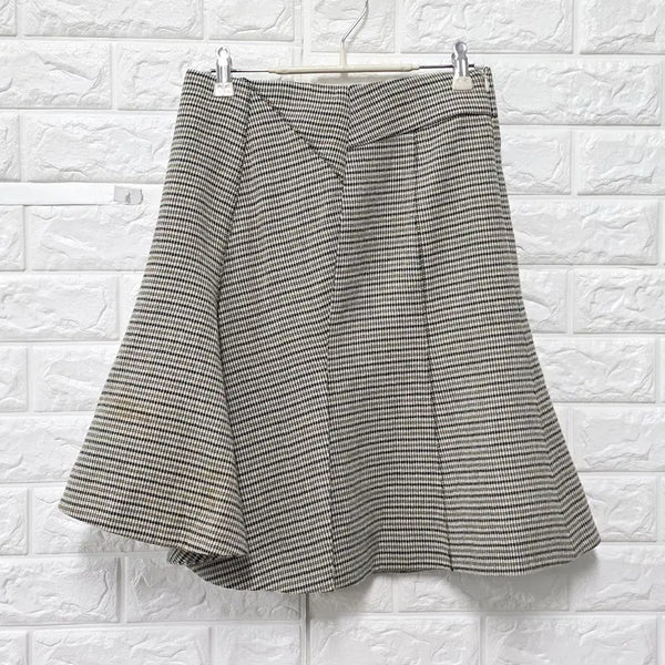 [BUNJANG] SJSJ Check Mini Skirt 26-inch / 26인치 한섬 SJSJ 체크 미니스커트 E722