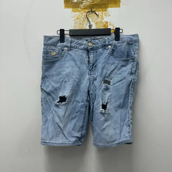 [BUNJANG] GUE$$ Distressed Wash Denim Shorts / [만원빈티지 최저가]게스 데미지 워싱 청반바지 30