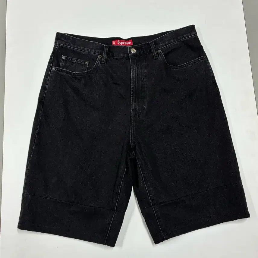 [BUNJANG] Supreme Denim Shorts Custom Cut / 슈프림 데님 반바지 (수선) 34