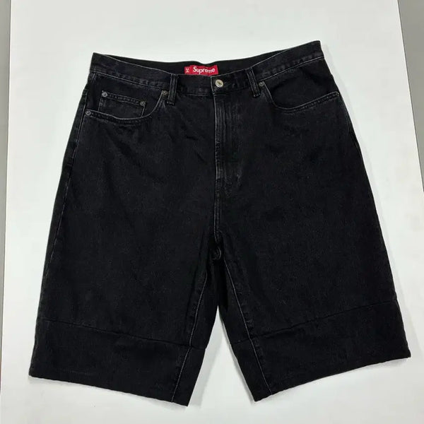 [BUNJANG] Supreme Denim Shorts Custom Cut / 슈프림 데님 반바지 (수선) 34