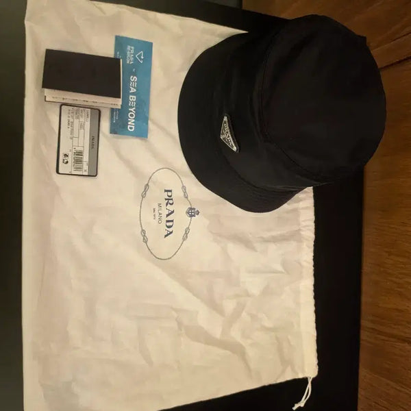 [BUNJANG] Prada Re-Nylon Bucket Hat M / 프라다 리나일론 버킷햇 M