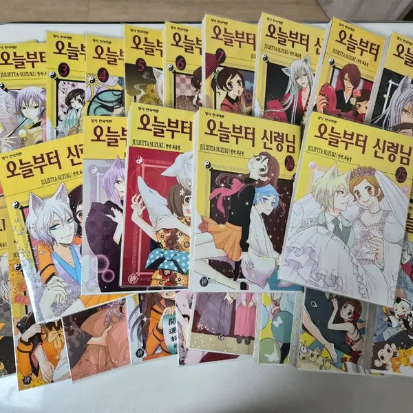 [BUNJANG] Kamisama Kiss Complete Manga Set / 오늘부터 신령님 만화책 전권