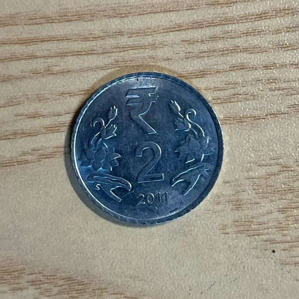 [BUNJANG] India 2011 2 Rupee Coin / 인도 루피 2011년 2루피 동전