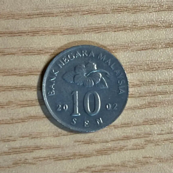[BUNJANG] Malaysia 10 Cent Coin 2002 / 말레이시아 10센 코인 2002년