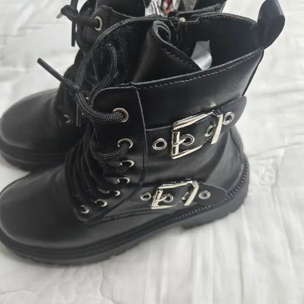 [BUNJANG] Women's Walker Boots 235 Black / 여성워커 235 블랙