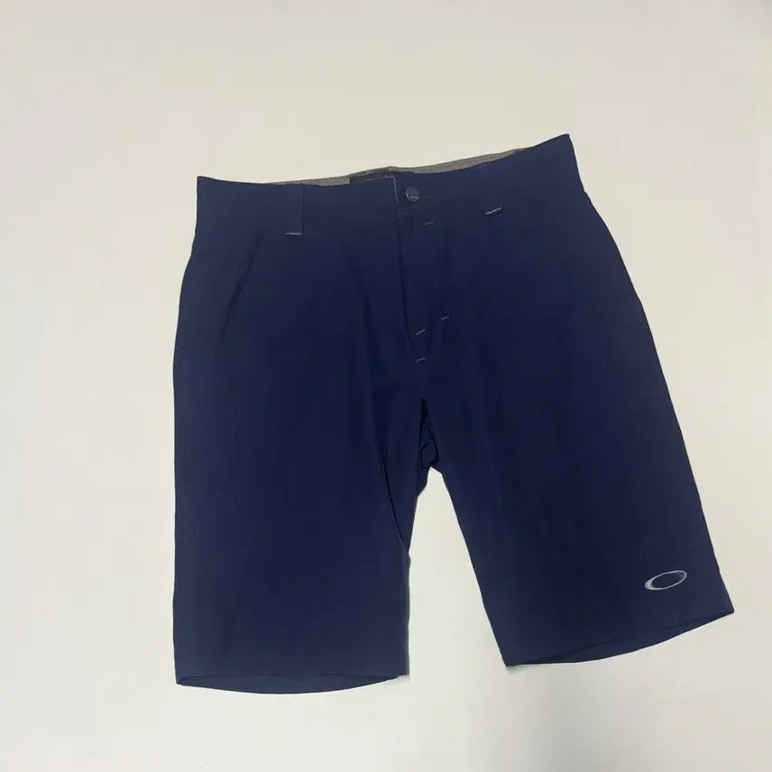 [BUNJANG] Oakley Signature Logo Nylon Shorts Navy / 정품 오클리 Oakley 시그니처 로고 나일론 반바지 32 네이비