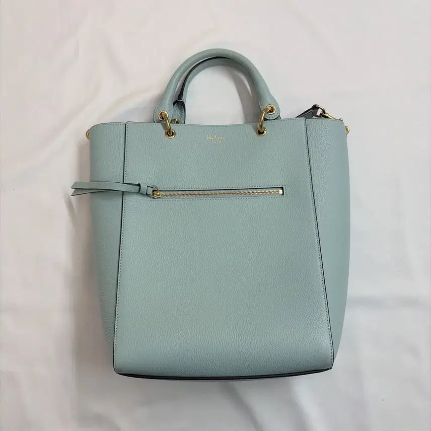 [BUNJANG] Mulberry Mint Tote Bag Crossbody Bag / 멀버리 민트 토트백 겸 크로스백